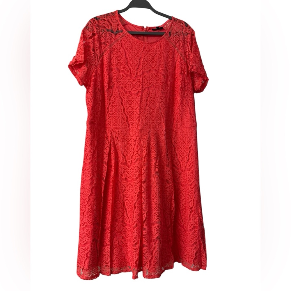 APT 9 Elegant Orange  Lace Dress Size 1X NWOT